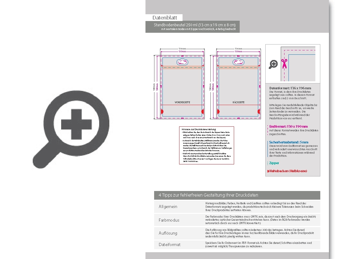 Product Bild standbodenbeutel_250_ml_(13_cm_x_19_cm_x_8_cm)_mit_neutralem_boden_mit_zipper_und_euroloch__4-farbig_bedruckt